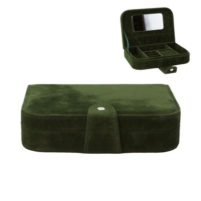 Green Velvet Jewellery Box Book