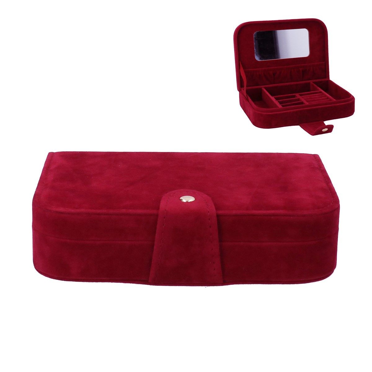 Ruby Velvet Jewellery Box Book