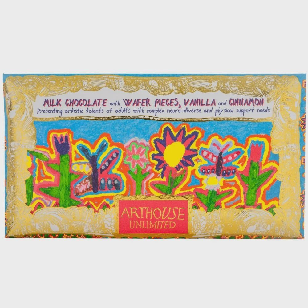 Beautiful Garden  Milk Chocolate Bar