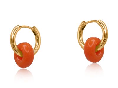 Mathilda Two Tone Hoops