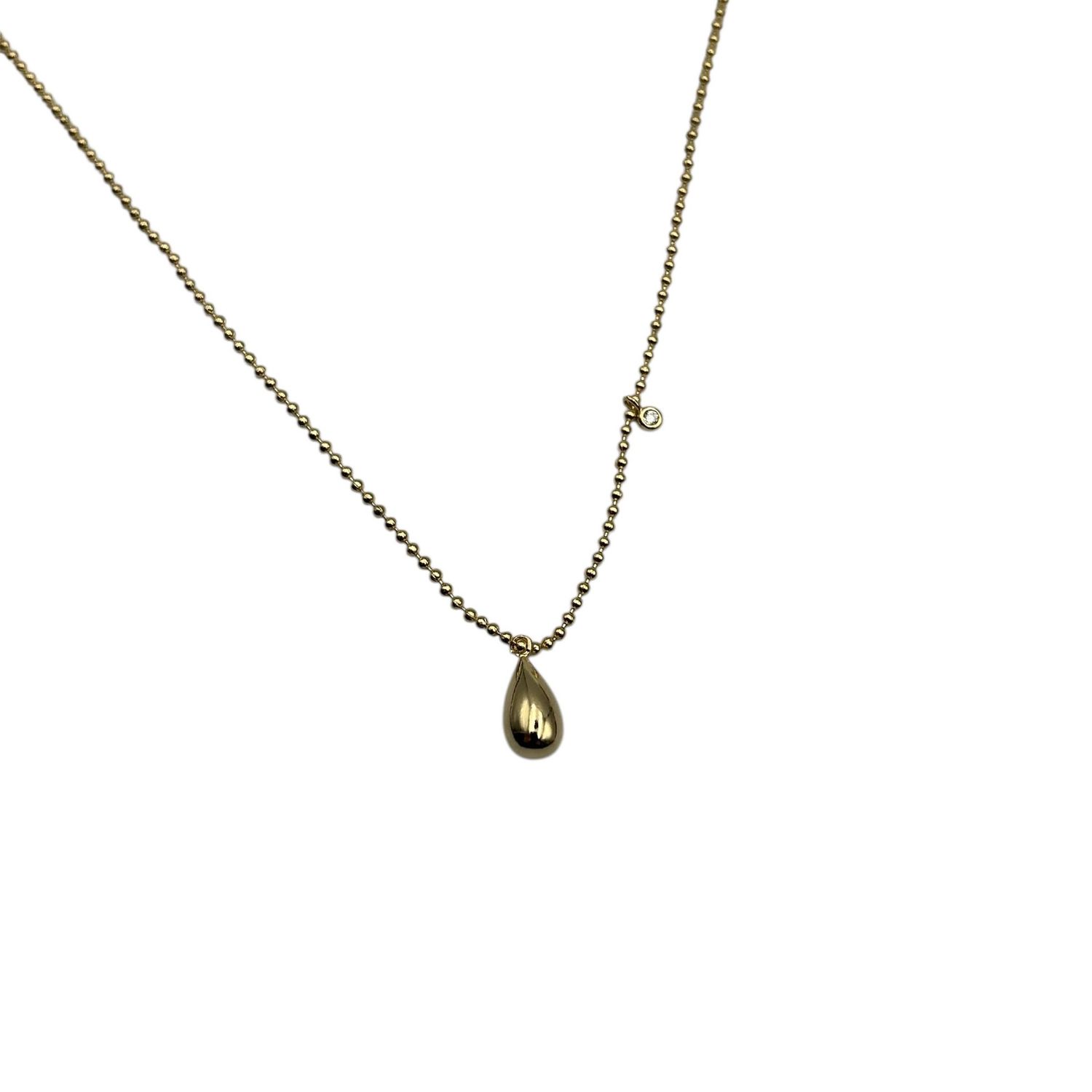 Droplet &amp; Sparkle Necklace