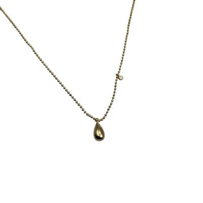 Droplet &amp; Sparkle Necklace