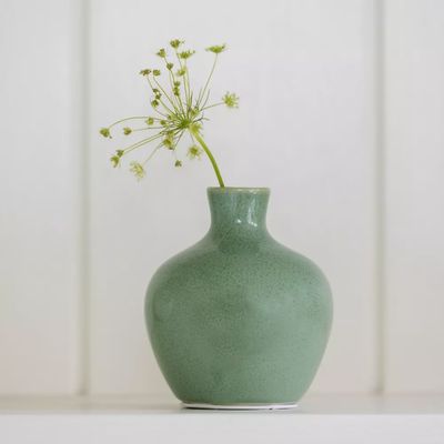 Green Bud Vase