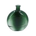 Emerald Green Disc Bud Vase