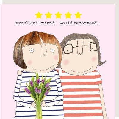 Five Star Friend Card