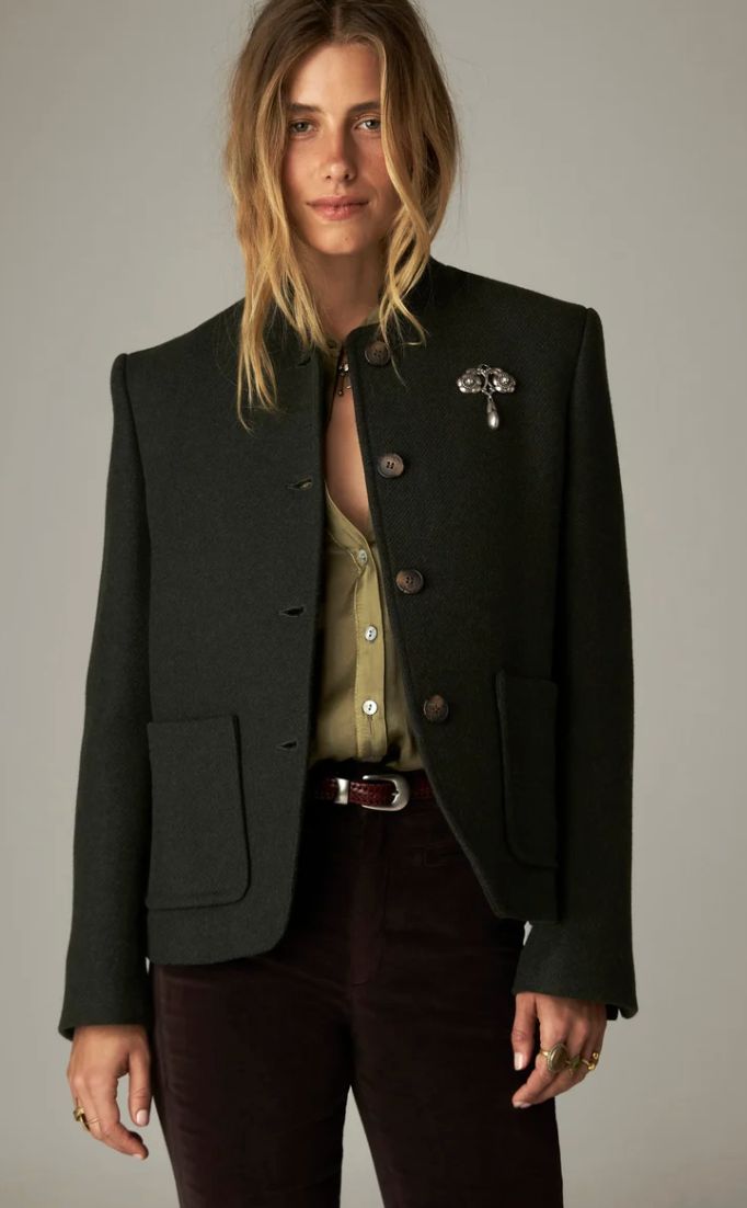Salao Stone Dune Jacket, Colour: Moss, Size: S/M