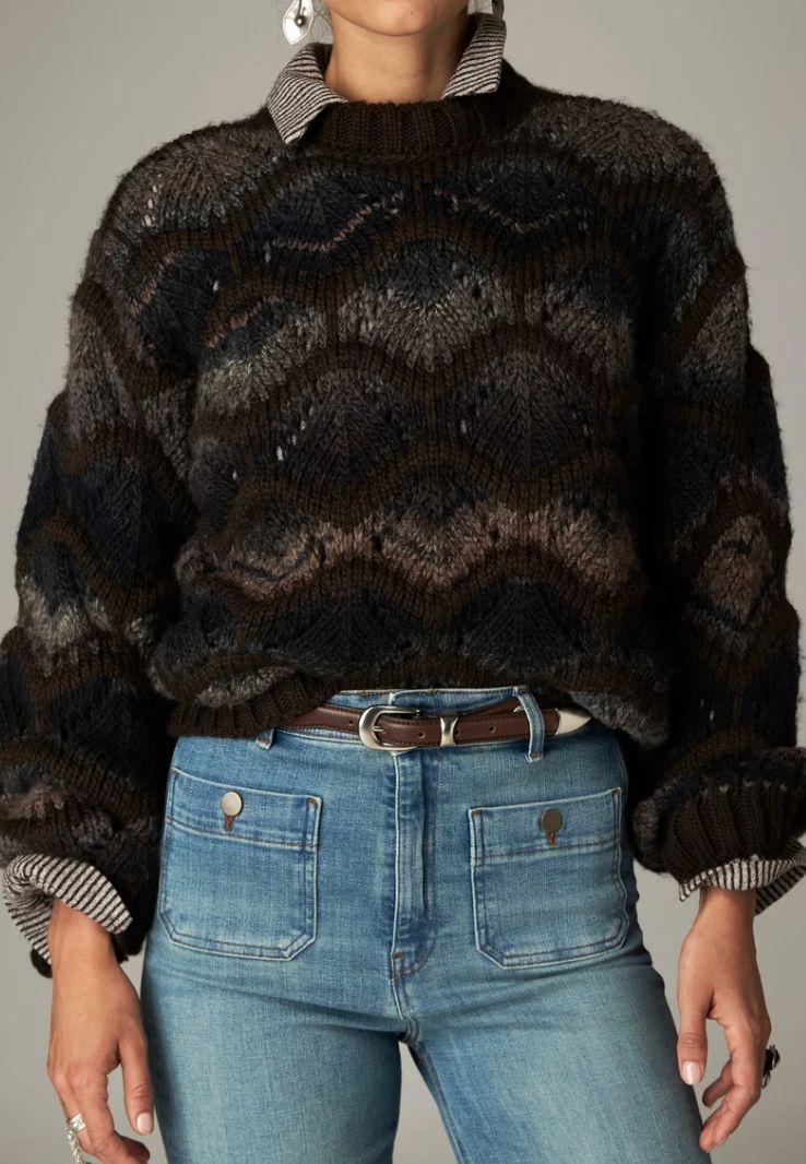 Marcela Cold Canyon Sweater, Colour: Frosted Earth, Size: S/M