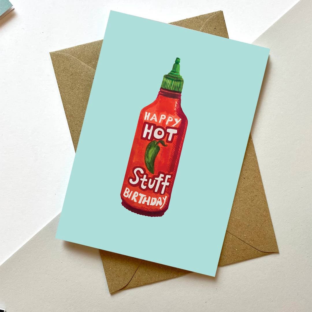 Happy Birthday Hot Stuff Card