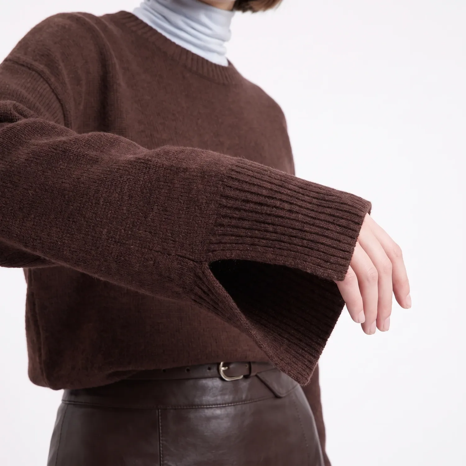 Temoura Jumper, Colour: Brown, Size: S/M