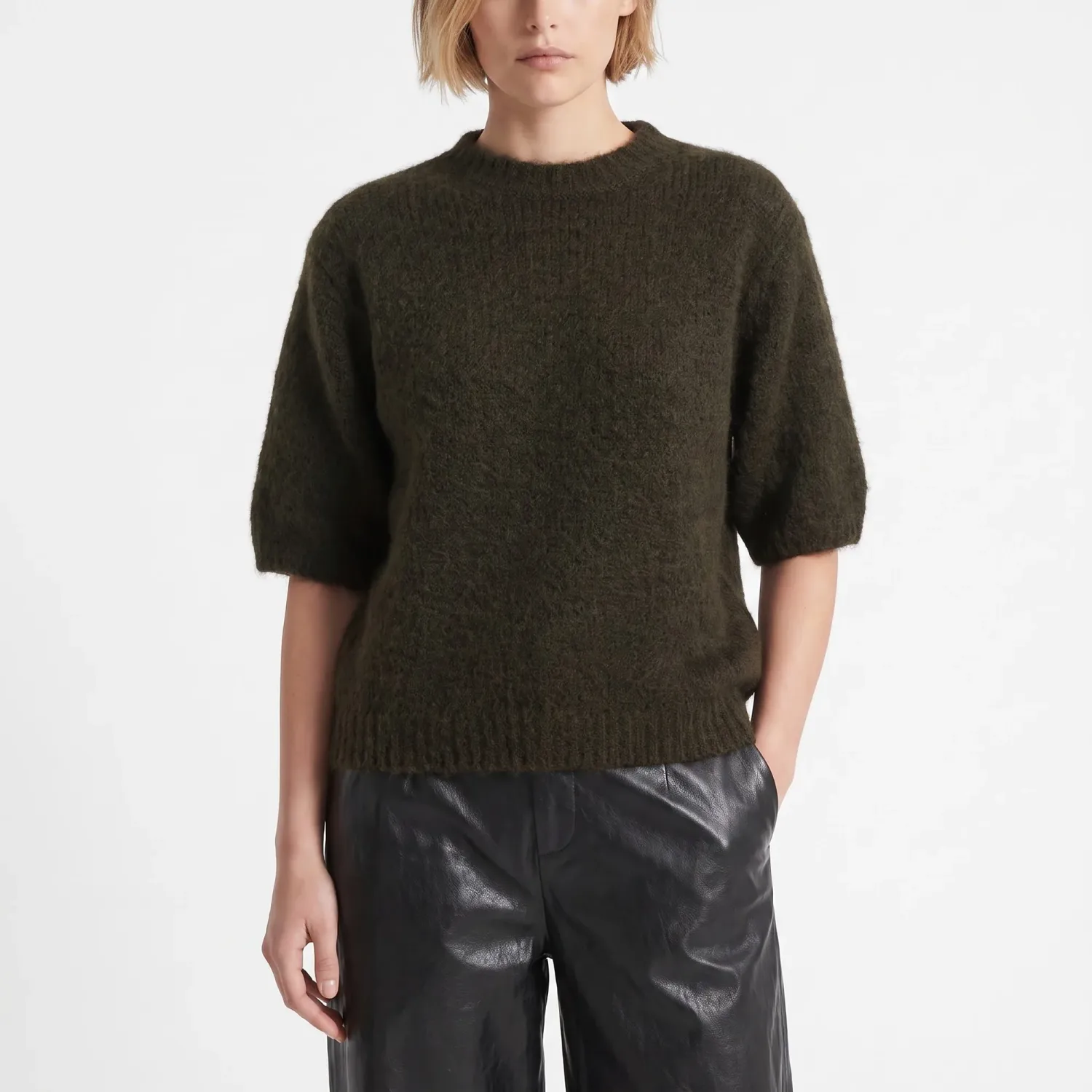 Lycie Jumper, Colour: Khaki, Size: S/M