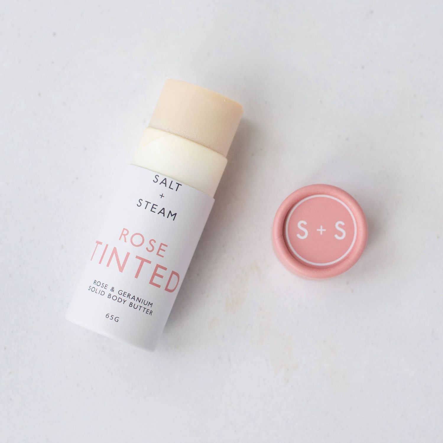 Rose Tinted Vegan Solid Body Butter Tube