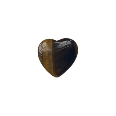 Tiger's Eye Mini Crystal Heart