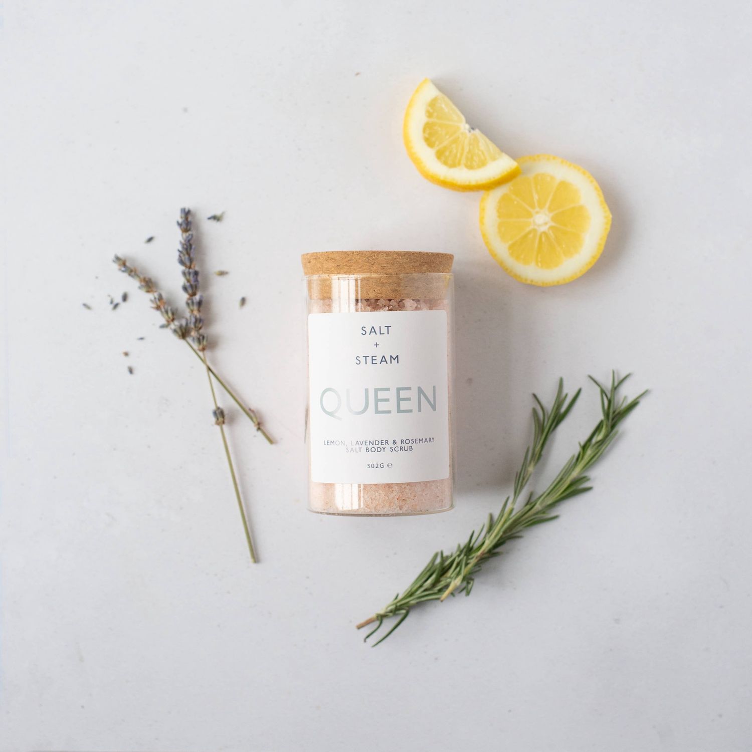 Queen Lavender, Rosemary &amp; Lemon Body Scrub