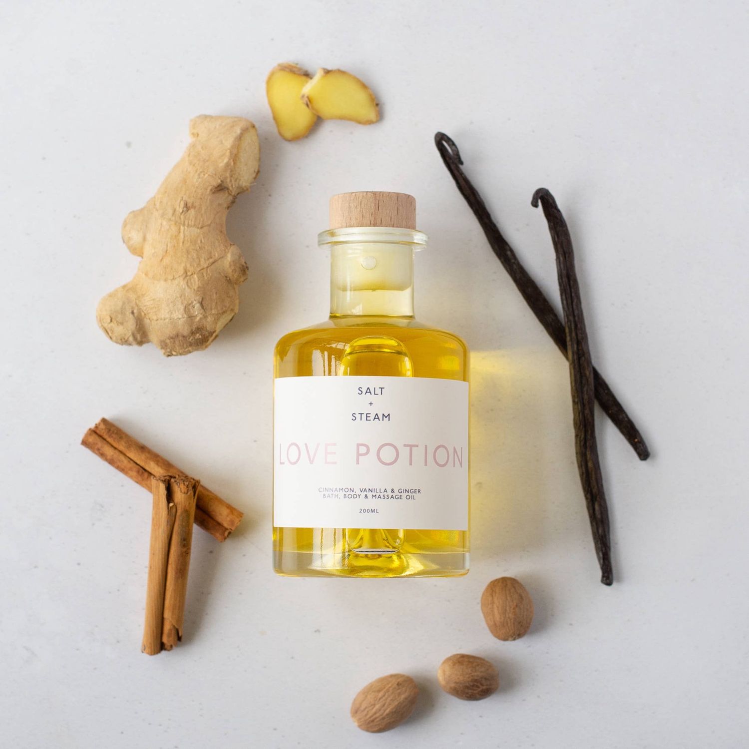 Love Potion Spiced Bath, Body &amp; Massage Oil