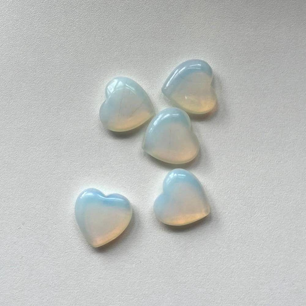 Opalite Mini Crystal Heart