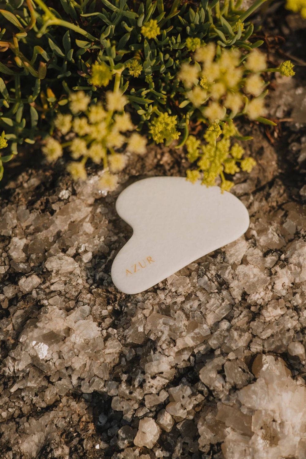 White Jade Gua Sha Facial Massage Tool