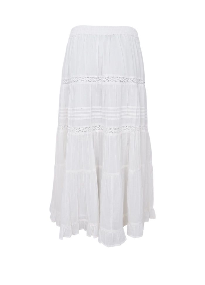 Harriet Skirt, Colour: Off White, Size: S/M