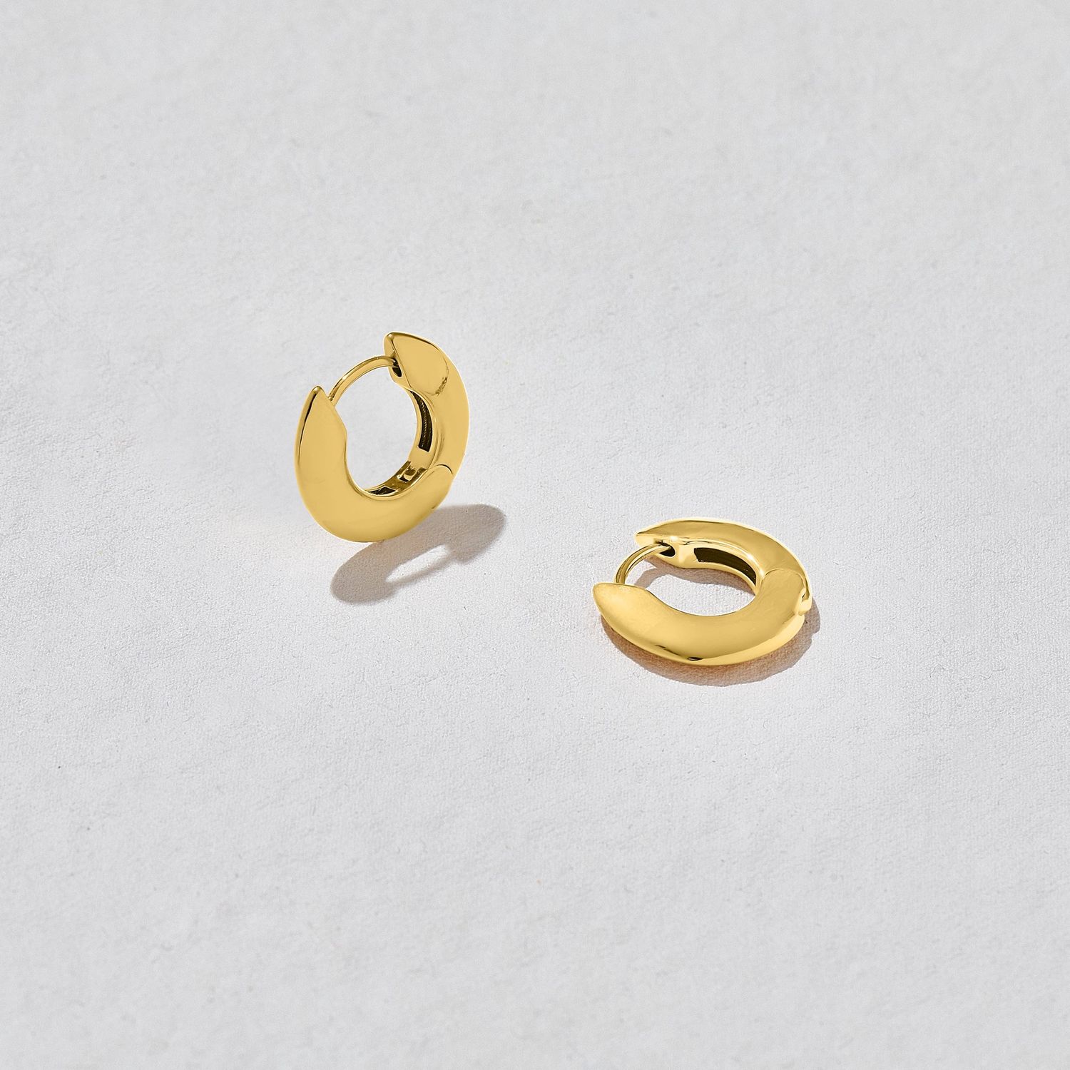 Essence Gold Hoop Earrings