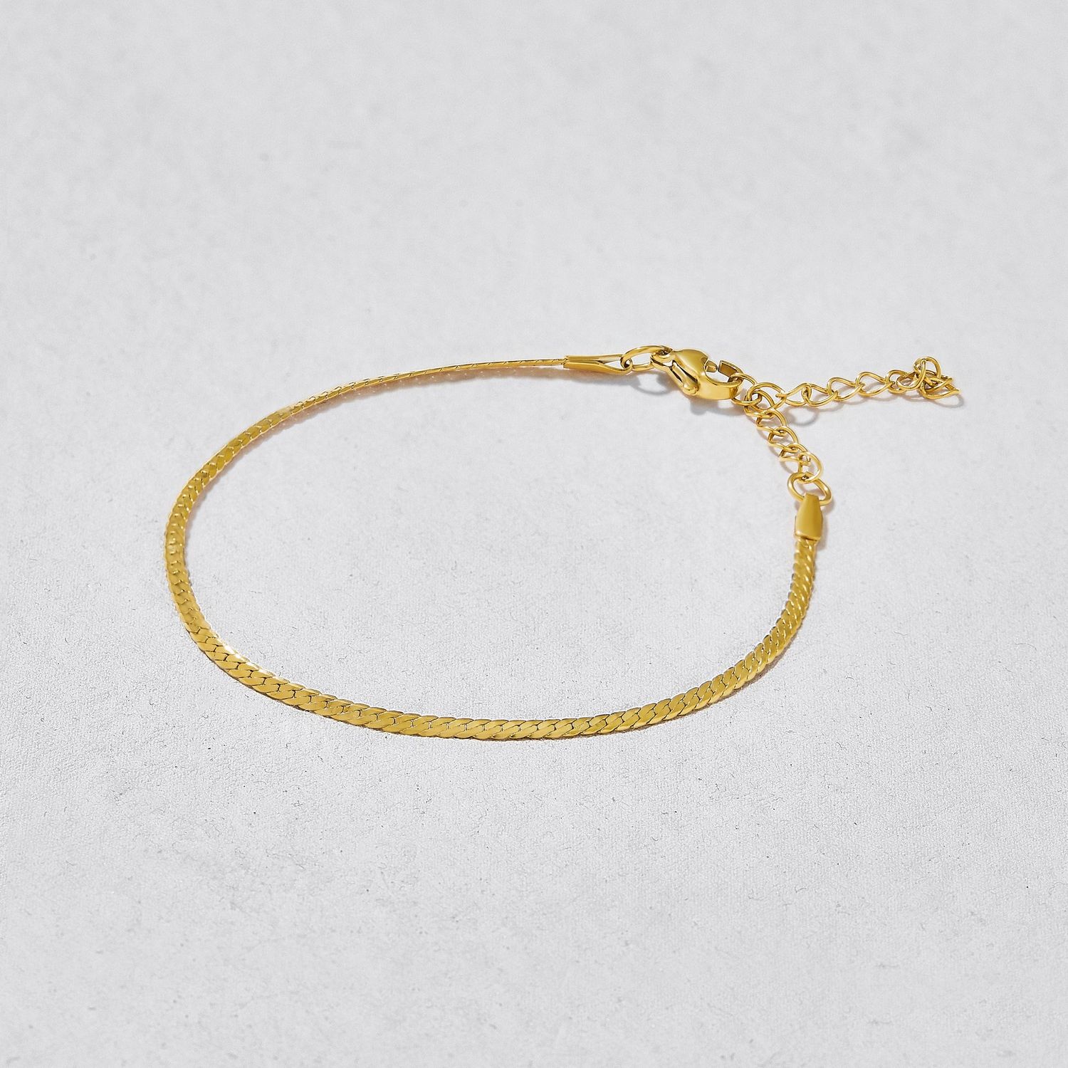 Siesta Flat Snake Chain Bracelet