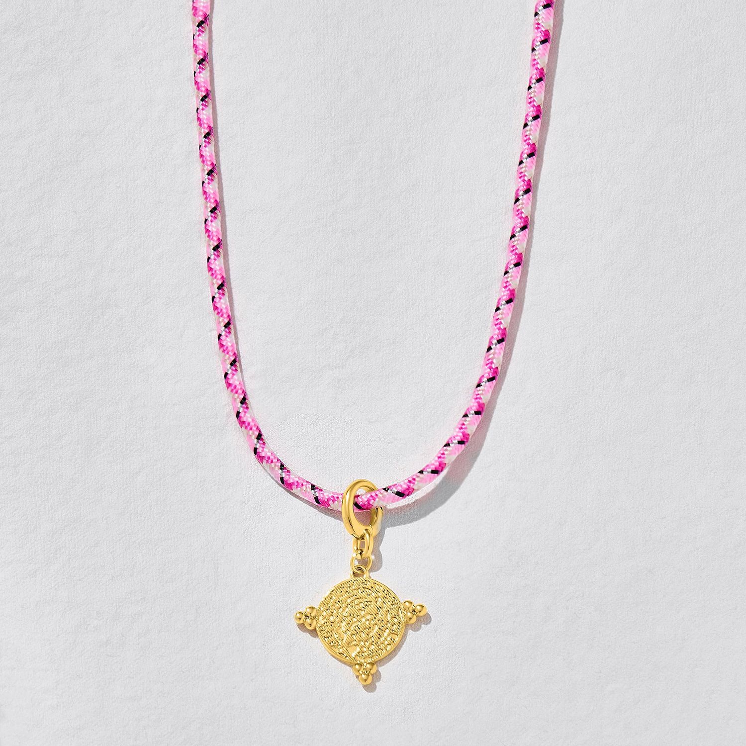 Nyra Gold Coin Charm