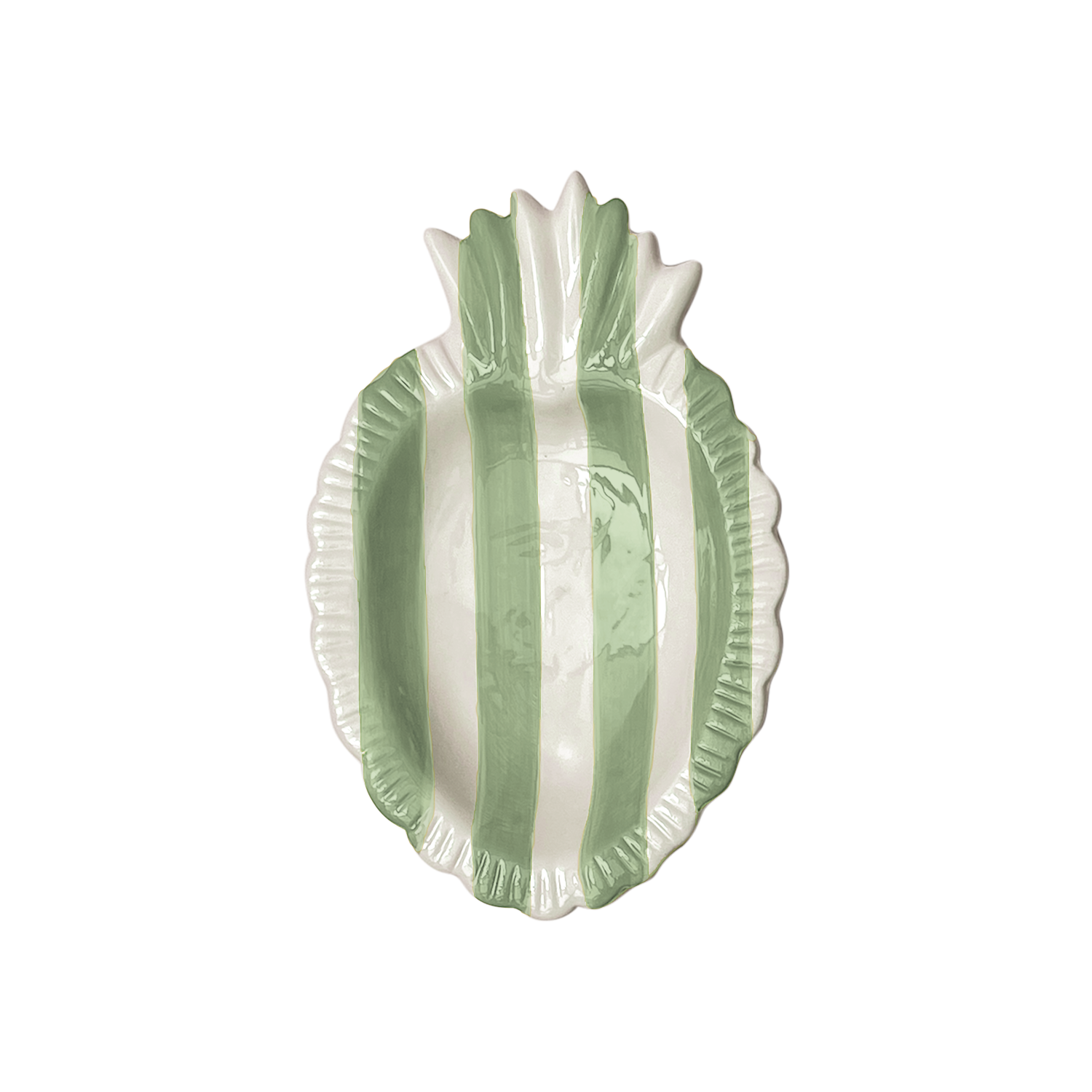 Ex-Voto Striped Matcha Bowl