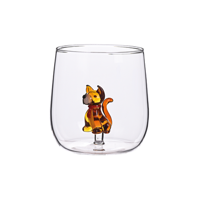 Bella Dog Glass Tumbler