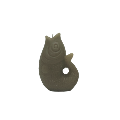 Khaki Small Fish Candle