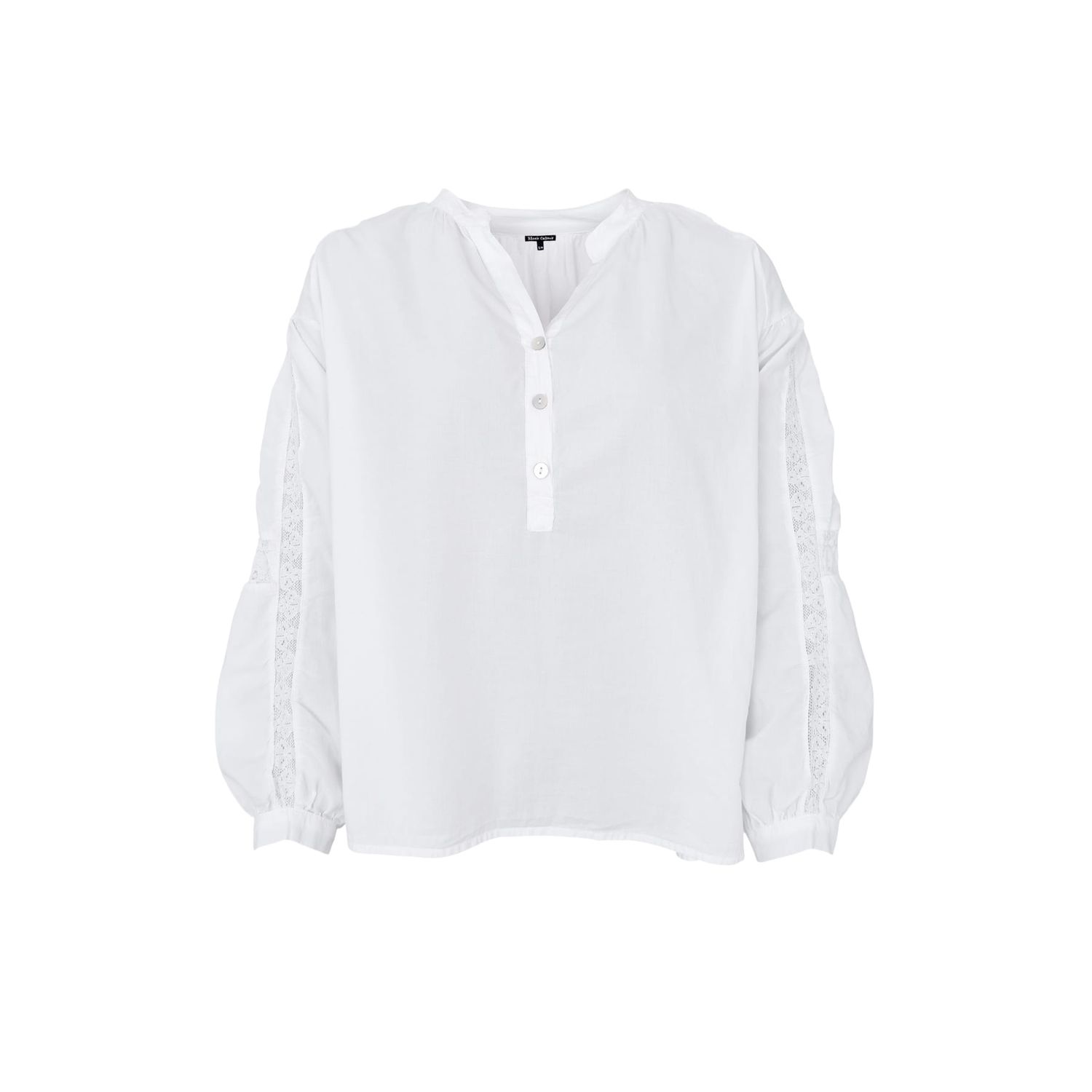 Aura Blouse, Colour: White, Size: One Size