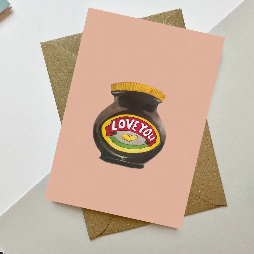 Love You Marmite Card