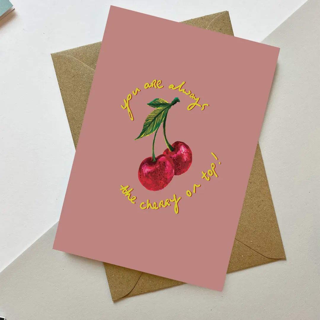 Cherry On The Top Card