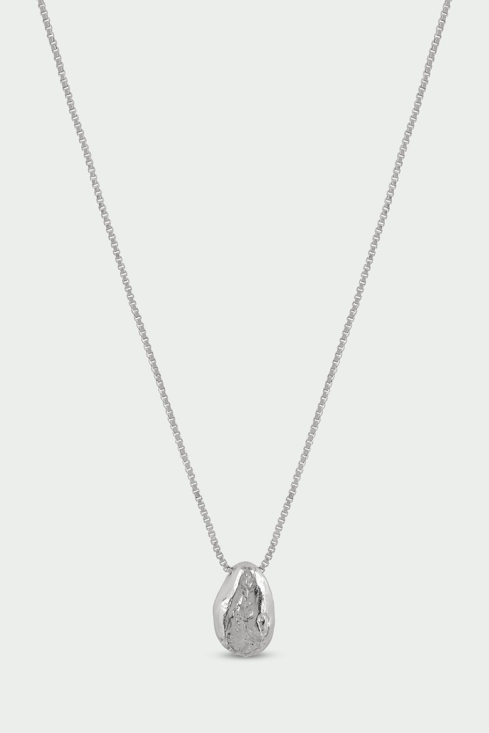 Silver Stone Necklace