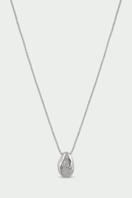 Silver Stone Necklace