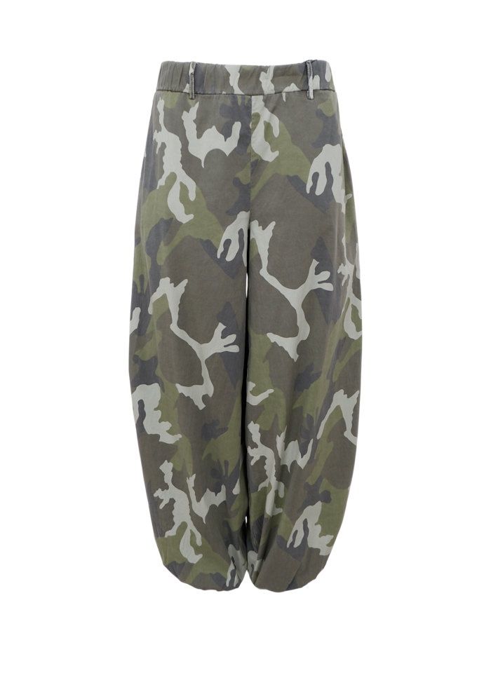 Ally Barrel Pant, Colour: Camouflage, Size: S/M