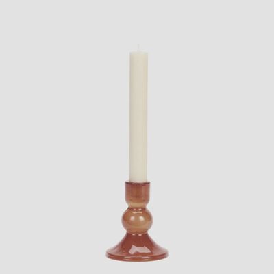 Glass Candle Holder Small