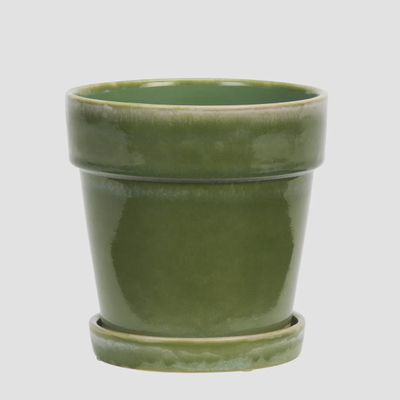 Flower Pot With Saucer Large