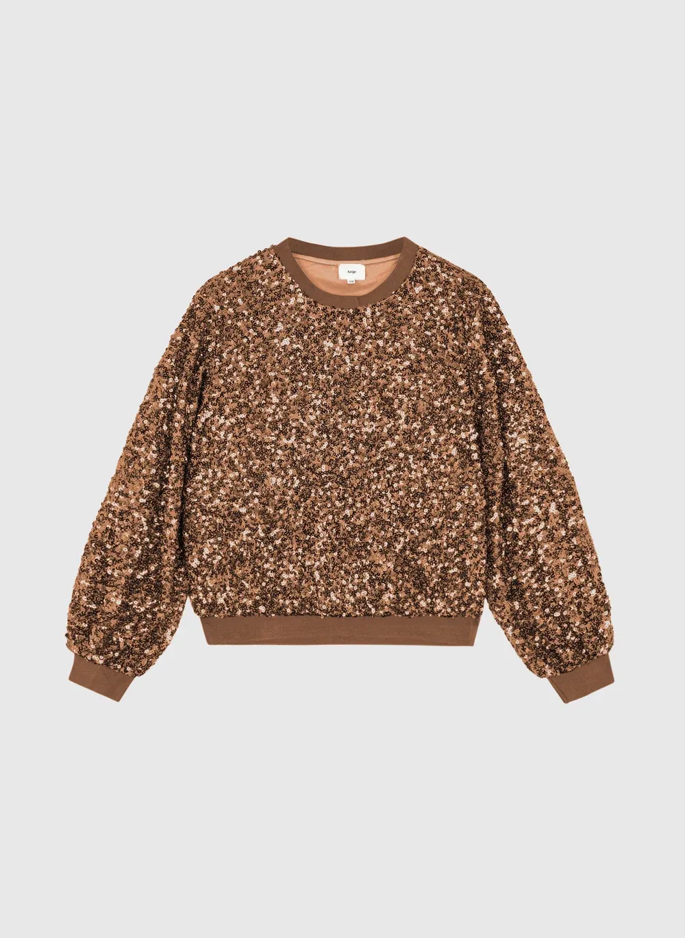Aflimana Sweatshirt, Colour: Caramel, Size: XS/S