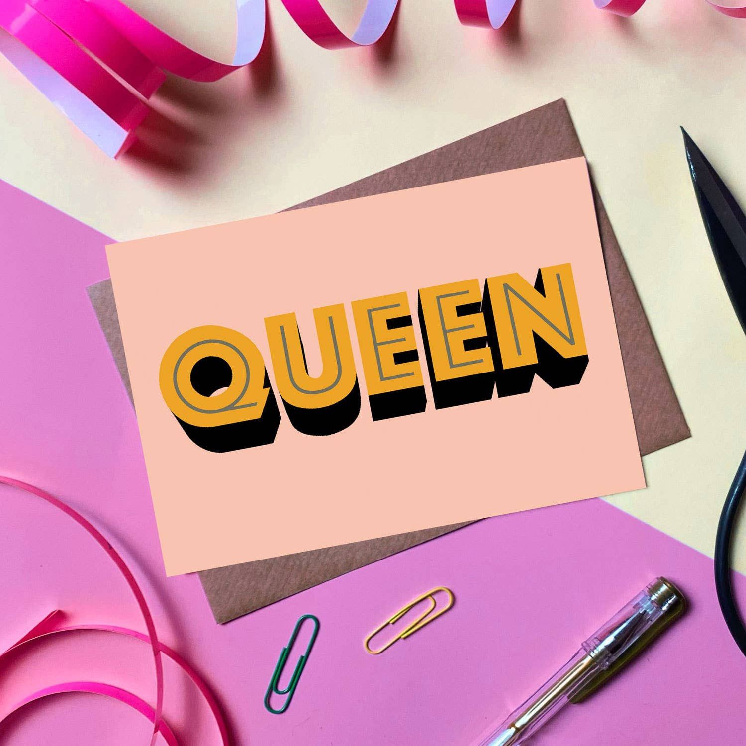 Queen Card
