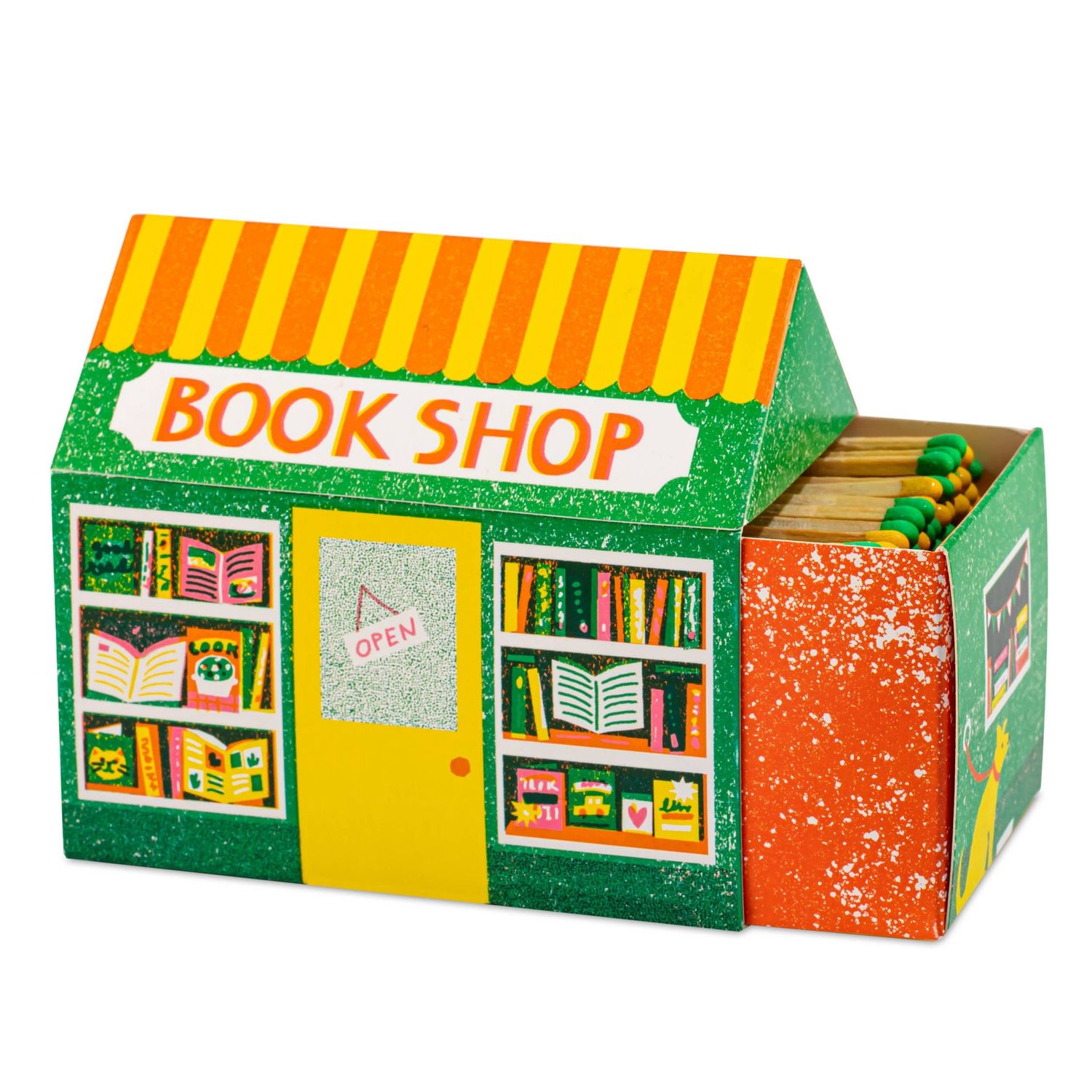 The Bookshop Match Box House