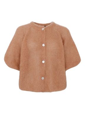 Bjoerk Patent Knit Cardigan