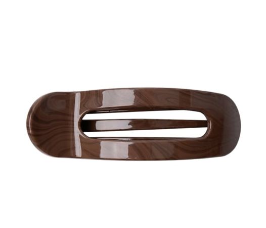 Emery Hair Clip, Colour: Coffee