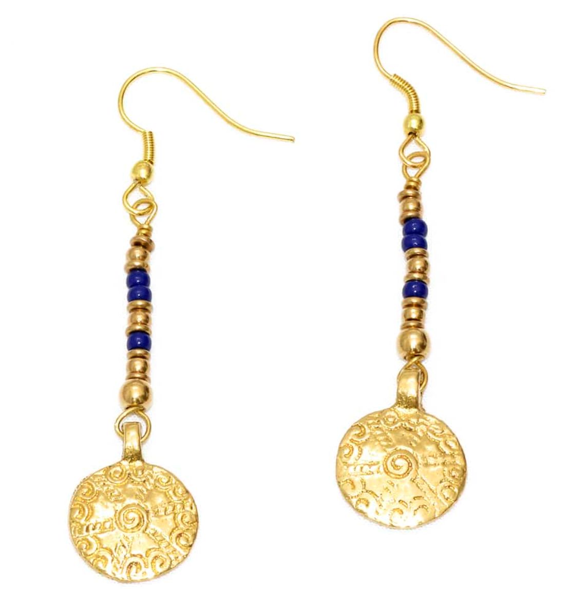 Chakra Blue Earrings