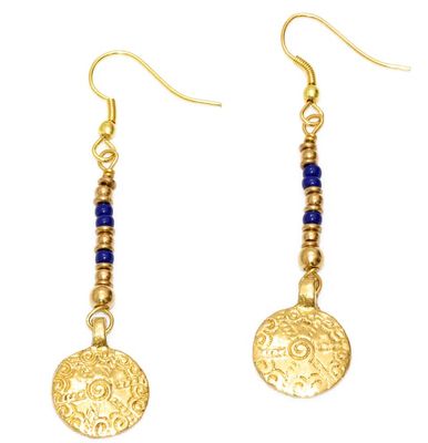 Chakra Blue Earrings