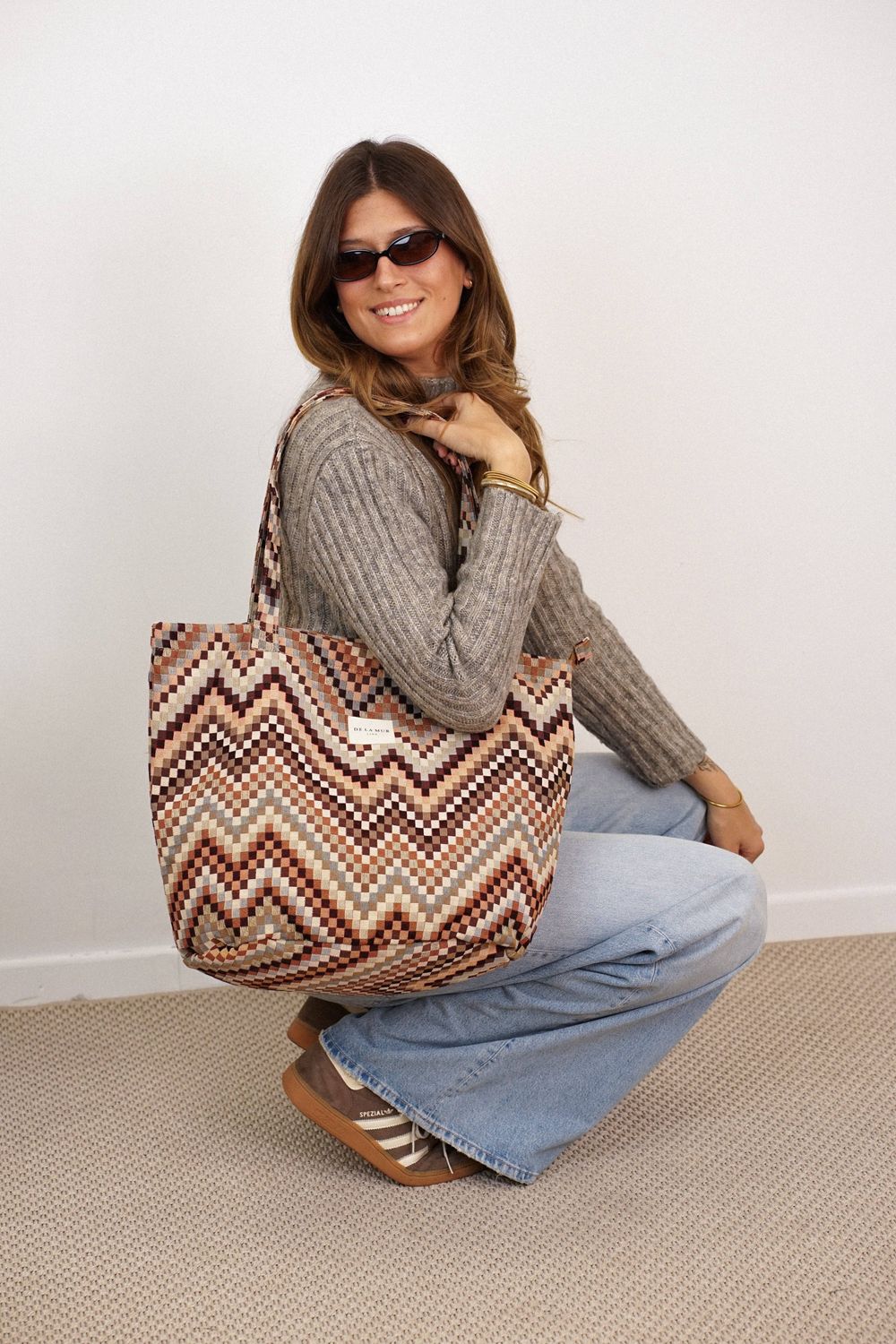 Pier Large Zippered Bag