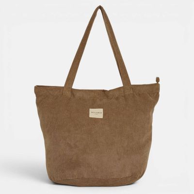 Toast Large Zippered Bag