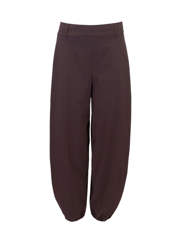 Davina Balloon Pant, Colour: Coffee, Size: S/M