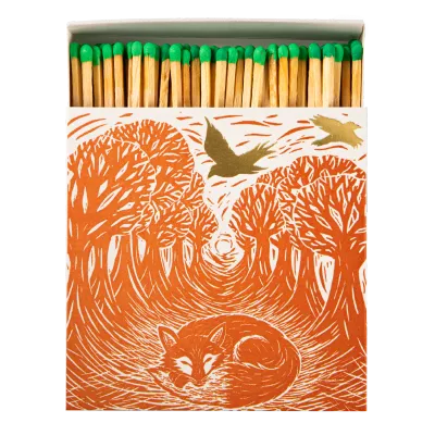 Woodland Fox Match Box