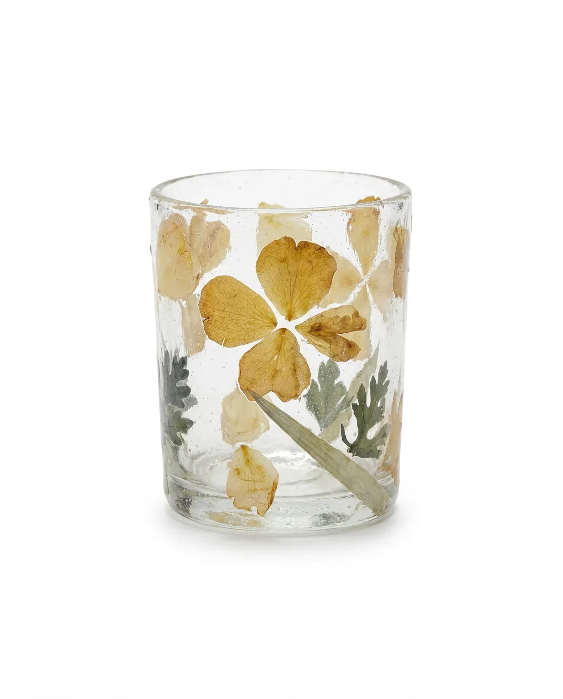 Petal Glass Tealight Holder