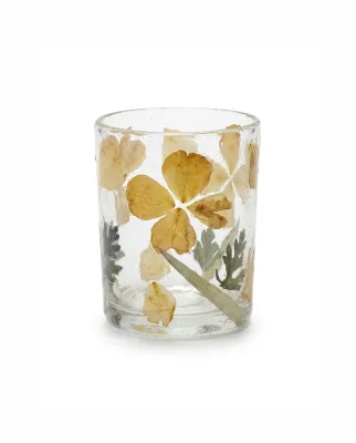 Petal Glass Tealight Holder
