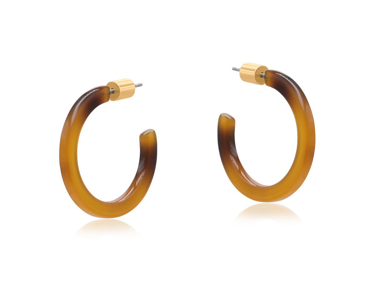Ithaca Tiny Hoops, Colour: Tortoise