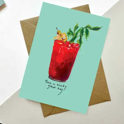Bloody Mary Card